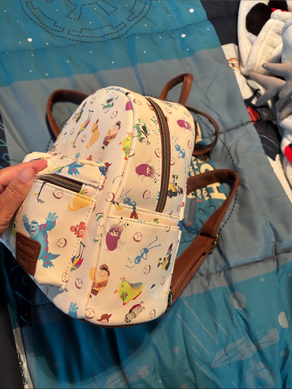 Disney/Pixar Loungefly mini backpack - Picture 2 of 7